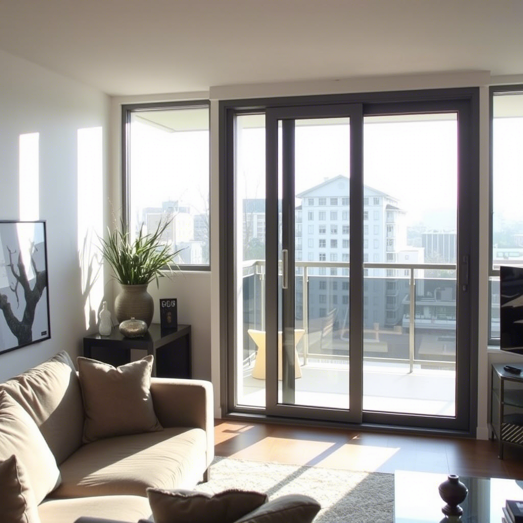 Ventana de aluminio practicable en Barcelona